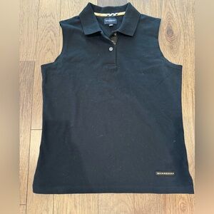 Burberry Golf Sleeveless Polo Women’s Black
